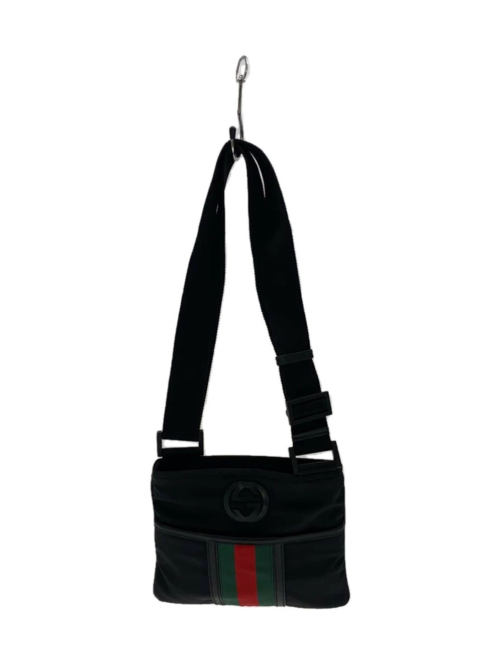 Gucci Techno shoulder bag Web Black